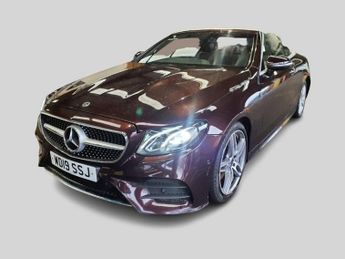 MERCEDES-BENZ E-CLASS 2.0 E300 GPF AMG Line Cabriolet 2dr Petrol G-Tronic+ Euro 6 (s/s