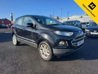 Ford EcoSport 1.0T EcoBoost Zetec SUV 5dr Petrol Manual 2WD Euro 6 (s/s) (125 