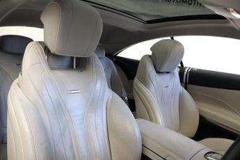 MERCEDES-BENZ S-CLASS 5.5 S63 V8 AMG Coupe 2dr Petrol SpdS MCT Euro 6 (s/s) (585 ps)