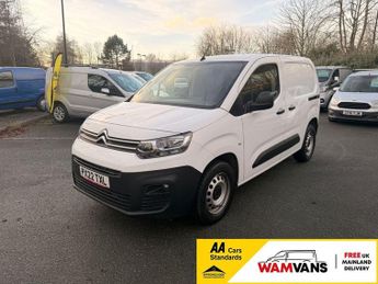 Citroen Berlingo 1.5 BlueHDi 1000 Worker M Pro Panel Van 5dr Diesel Manual SWB Eu