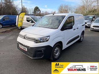 Citroen Berlingo 1.5 BlueHDi 1000 Worker M Pro Panel Van 5dr Diesel Manual SWB Eu
