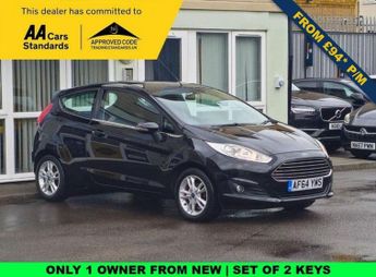 Ford Fiesta 1.0T EcoBoost Zetec Hatchback 3dr Petrol Manual Euro 5 (s/s) (10