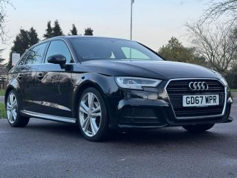 Audi A3 1.5 TFSI CoD S line Sportback 5dr Petrol S Tronic Euro 6 (s/s) (