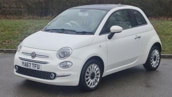 Fiat 500 1.2 Lounge Hatchback 3dr Petrol Manual Euro 6 (s/s) (69 bhp)