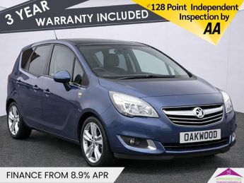 Vauxhall Meriva 1.4i Tech Line MPV 5dr Petrol Manual Euro 6 (100 ps)