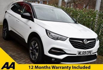 Vauxhall Grandland 1.2 TURBO SRi NAV 5 DOOR 6-SPEED 128 BHP (EURO 6)