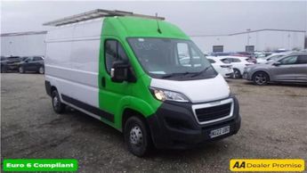 Peugeot Boxer White 2.2 BlueHDi Euro 6 panel van, 37,600 miles, ULEZ compliant