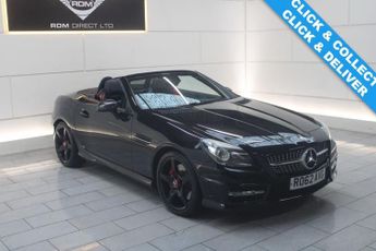 Mercedes SLK 1.8 SLK200 BlueEfficiency AMG Sport Convertible 2dr Petrol G-Tro