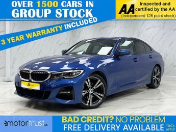 BMW 320 2.0 320i M Sport Saloon 4dr Petrol Auto Euro 6 (s/s) (184 ps)