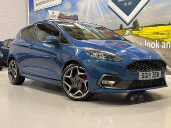 Ford Fiesta 1.5T EcoBoost ST-3 Hatchback 3 Door Petrol Manual Blue Euro 6 1 
