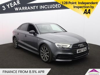 Audi A3 1.5 TFSI CoD Black Edition Saloon 4dr Petrol S Tronic Euro 6 (s/