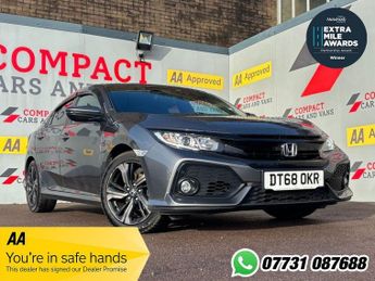 Honda Civic 1.0 VTEC Turbo SR Hatchback 5dr Petrol Manual Euro 6 (s/s) (126 