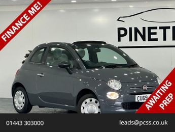 Fiat 500 1.2 Pop Convertible 2dr Petrol Manual Euro 6 (s/s) (69 bhp)