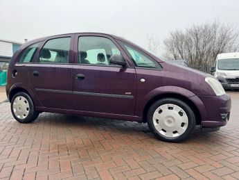 VAUXHALL MERIVA 1.4i 16v Life MPV Rubens Red Petrol Manual (154 g/km, 89 bhp)