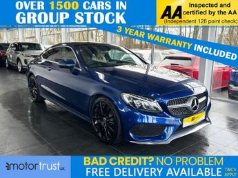 Mercedes C Class 2.1 C250d AMG Line (Premium) Coupe 2dr Diesel G-Tronic+ Euro 6 (