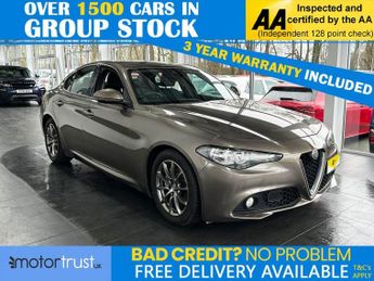 Alfa Romeo Giulia 2.0T Super Saloon 4dr Petrol Auto Euro 6 (s/s) (200 ps) EXTENSIV