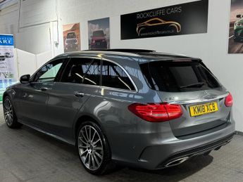 MERCEDES-BENZ C-CLASS 2.0 C200 AMG Line (Premium) Estate 5dr Petrol G-Tronic+ 4MATIC E