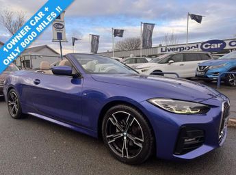 BMW 420 2.0 420i M Sport Convertible 2dr Petrol Auto Euro 6 (s/s) (184 p