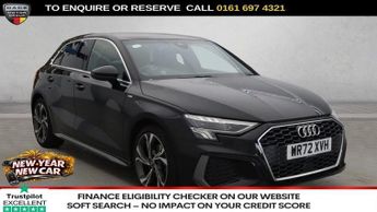Audi A3 1.0 TFSI 30 S line Sportback 5dr Petrol Manual Euro 6 (s/s) (110