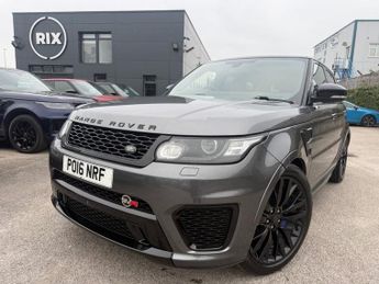 Land Rover Range Rover Sport SVR 5.0L  FINISHED IN CORRIS GREY WITH TWO TONE RED AND BLACK LE
