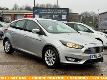Ford Focus 1.5 TDCi Titanium Hatchback 5dr Diesel Manual Euro 6 (s/s) (120 