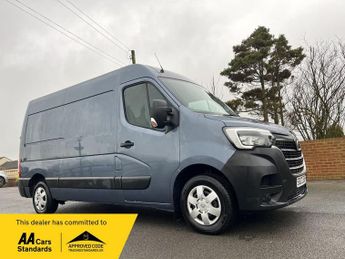 Renault Master 135 2.3 dCi 35 Business+ MWB Medium Roof Euro 6 BLEU GREY MET +V