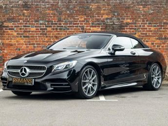 MERCEDES-BENZ S-CLASS 4.0 S560 V8 BiTurbo AMG Line (Premium) Cabriolet 2dr Petrol G-Tr