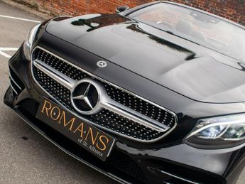 MERCEDES-BENZ S-CLASS 4.0 S560 V8 BiTurbo AMG Line (Premium) Cabriolet 2dr Petrol G-Tr