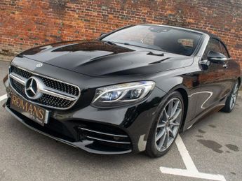 MERCEDES-BENZ S-CLASS 4.0 S560 V8 BiTurbo AMG Line (Premium) Cabriolet 2dr Petrol G-Tr
