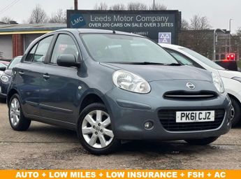 Nissan Micra 1.2 12V Acenta Hatchback 5dr Petrol CVT Euro 5 (80 ps)