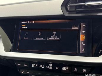 AUDI A3 1.4 TFSIe 40 Sport Sportback 5dr Petrol Plug-in Hybrid S Tronic 