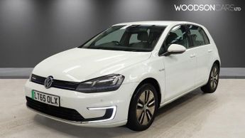 VOLKSWAGEN E-GOLF e-Golf Hatchback 5dr Electric Auto (115 ps)