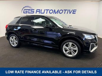 Audi Q2 1.0 TFSI 30 S-LINE 110 BHP + SAT NAV + APPLE CAR PLAY