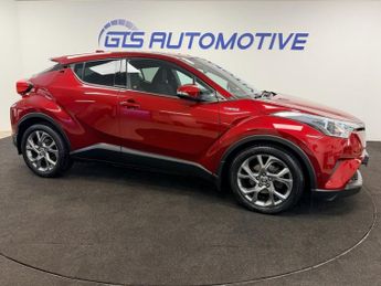 TOYOTA C-HR 1.8 VVT-h HYRBID DESIGN CVT AUTO 125 BHP + SAT NAV + CAMERA + HE