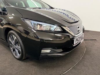 NISSAN LEAF 10 40kWh ELECTRIC AUTO 150 BHP + SAT NAV + REAR CAMERA + HEATED 