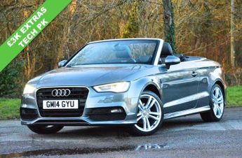 AUDI A3 CABRIOLET 2.0 TDI S line Convertible 2dr Diesel Manual Euro 6 (s/s) (150 p
