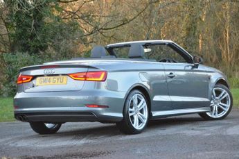 AUDI A3 CABRIOLET 2.0 TDI S line Convertible 2dr Diesel Manual Euro 6 (s/s) (150 p