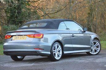 AUDI A3 CABRIOLET 2.0 TDI S line Convertible 2dr Diesel Manual Euro 6 (s/s) (150 p