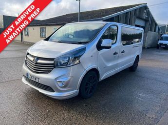 Vauxhall Vivaro 1.6 CDTi 2900 BiTurbo ecoTEC Sportive Crew Van Double Cab 5dr Di