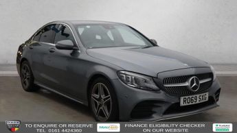 Mercedes C Class 1.5 C200 MHEV EQ Boost AMG Line (Premium) Saloon 4dr Petrol G-Tr