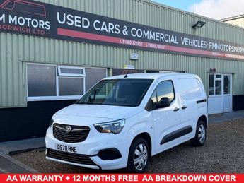 Vauxhall Combo 1.6 Turbo D 2300 Sportive Panel Van 4dr Diesel Manual L1 H1 Euro