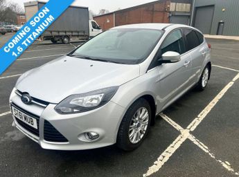 Ford Focus 1.6 Titanium Hatchback 5dr Petrol Manual Euro 5 (125 ps)