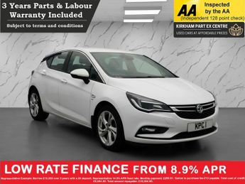 Vauxhall Astra 1.4i Turbo SRi Hatchback 5dr Petrol Manual Euro 6 (150 ps) NATIO