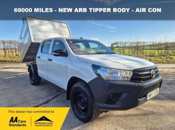 Toyota Hi Lux 2.4 D-4D Active Double Cab New Arb Tipper 4dr Diesel Manual 4WD 