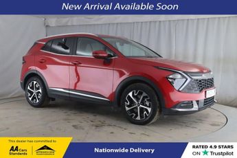 Kia Sportage 1.6 h T-GDi 3 SUV 5dr Petrol Hybrid Auto Euro 6 (s/s) (207 bhp)