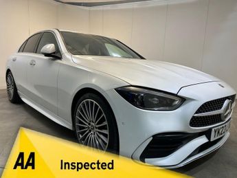 Mercedes C Class 2.0 C220dh MHEV AMG Line (Premium) Saloon 4dr Diesel Hybrid G-Tr