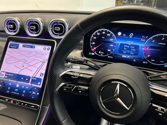 MERCEDES-BENZ C-CLASS 2.0 C220dh MHEV AMG Line (Premium) Saloon 4dr Diesel Hybrid G-Tr