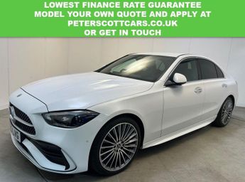 MERCEDES-BENZ C-CLASS 2.0 C220dh MHEV AMG Line (Premium) Saloon 4dr Diesel Hybrid G-Tr