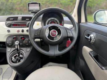 FIAT 500 1.2 Lounge Hatchback 3dr Petrol Dualogic Euro 4 (69 bhp)