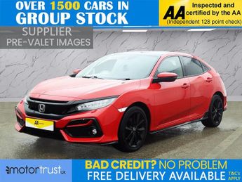 Honda Civic 1.0 VTEC Turbo EX Sport Line Hatchback 5dr Petrol CVT Euro 6 (s/